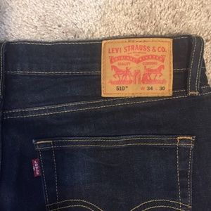 Dark Indigo Levis Strauss510 Skinny Jeans
